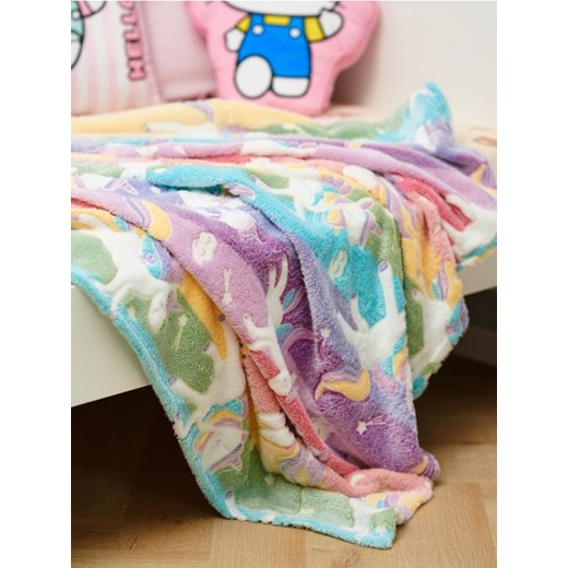 Sinsay - Koc świecący w ciemności - wielobarwny ze sklepu Sinsay w kategorii Koce i pledy - zdjęcie 186665543