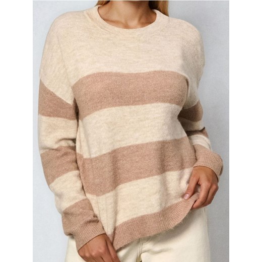 Sinsay - Sweter w paski - wielobarwny ze sklepu Sinsay w kategorii Swetry damskie - zdjęcie 186665591