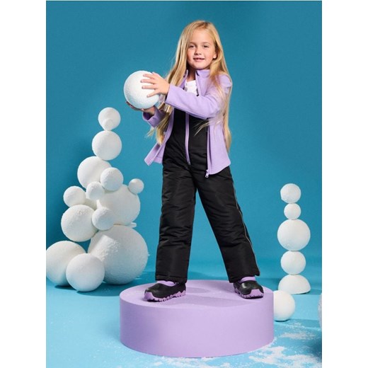 Sinsay - Ocieplane spodnie na szelkach - czarny ze sklepu Sinsay w kategorii Spodnie dziewczęce - zdjęcie 186665900