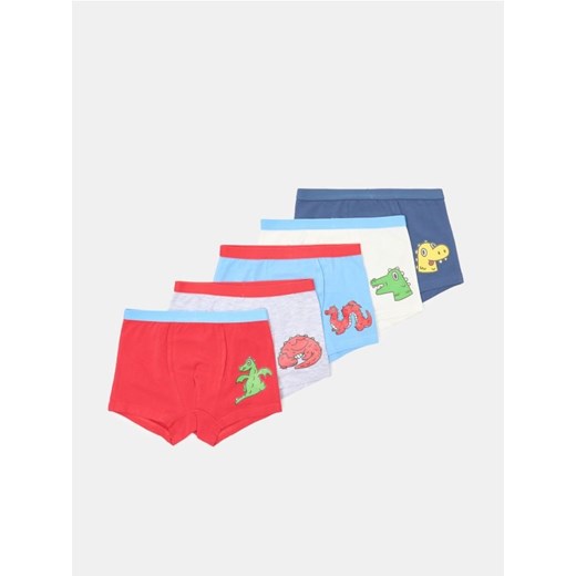 Sinsay - Bokserki 5 pack - wielobarwny - id: 936FZ-MLC - marki Sinsay - 186665932 Sinsay - Bokserki 5 pack - wielobarwny ze sklepu Sinsay w kategorii Majtki dziecięce - zdjęcie 186665932