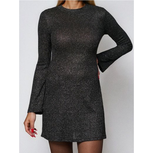 Sinsay - Sukienka midi - czarny ze sklepu Sinsay w kategorii Sukienki - zdjęcie 186665942