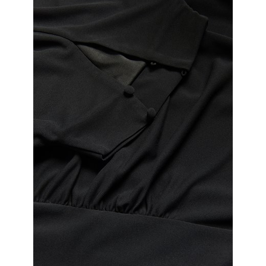 Reserved - Asymetryczna sukienka midi - czarny Reserved M Reserved