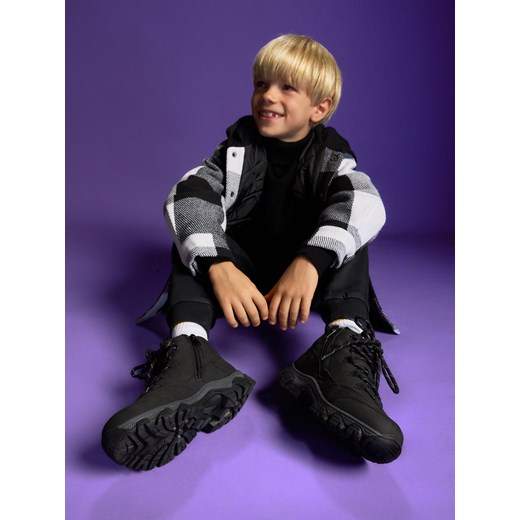 Reserved - Buty Batman - ciemnoszary ze sklepu Reserved w kategorii Buty trekkingowe dziecięce - zdjęcie 186666294