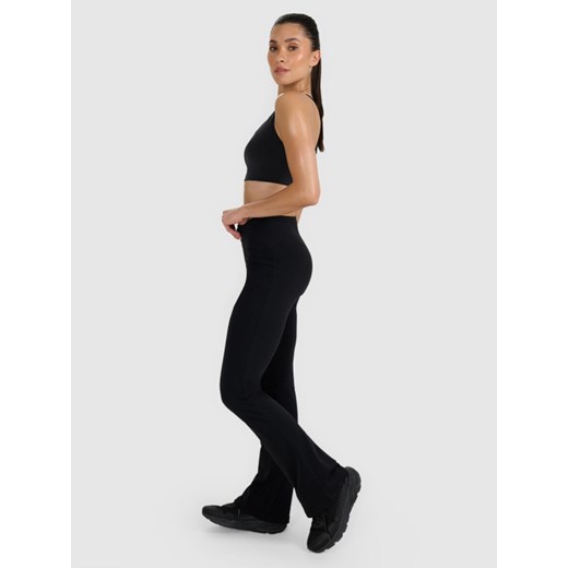 Damskie legginsy ocieplane 4F 4FWAW25TTROF1195 - czarne XS Sportstylestory.com
