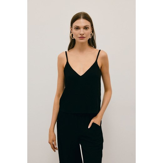 TOP DAMSKI MILOS BLACK - id: 7529 - marki Jemiol - 186670013 TOP DAMSKI MILOS BLACK ze sklepu Jemiol w kategorii Bluzki damskie - zdjęcie 186670013