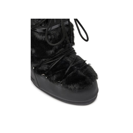 Śniegowce Moon Boot 80D1408900 Czarny Moon Boot 35_38 eobuwie.pl