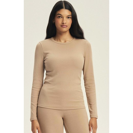 Esotiq bluzka z długim rękawem Jody 44073-80X, Kolor beżowy, Rozmiar L, Esotiq ze sklepu Primodo w kategorii Bluzki damskie - zdjęcie 186671254
