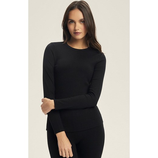 Esotiq bluzka z długim rękawem Jody 44073-99X, Kolor czarny, Rozmiar L, Esotiq ze sklepu Intymna w kategorii Bluzki damskie - zdjęcie 186671454