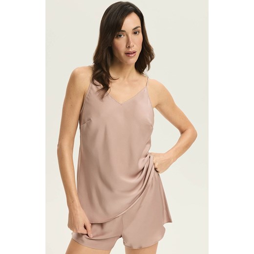 Esotiq krótka piżama damska Rivel 43253-39X, Kolor różowy, Rozmiar L, Esotiq ze sklepu Intymna w kategorii Piżamy damskie - zdjęcie 186671471