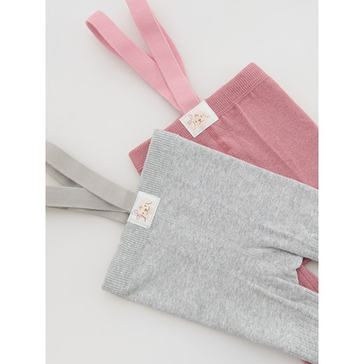 Reserved - Rajstopy 2 pack - jasnofioletowy Reserved 56/62 (0-3 m.) Reserved