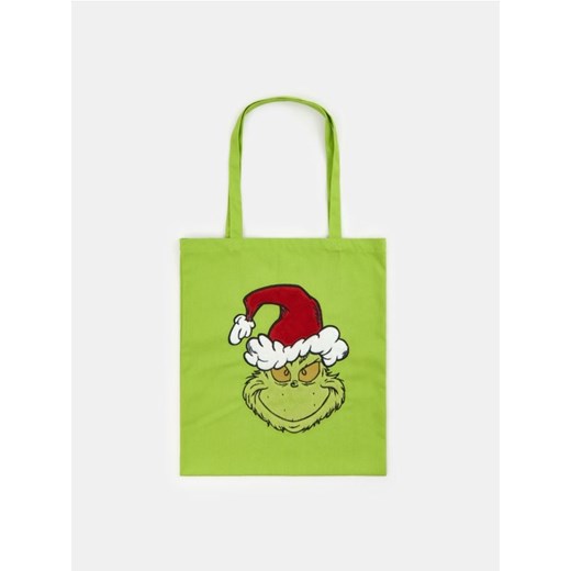 Sinsay - Torebka tote Grinch - zielony ze sklepu Sinsay w kategorii Torebki damskie - zdjęcie 186674223
