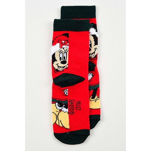 Disney Minnie Mouse Skarpety &quot;Minnie&quot; w kolorze czerwono-czarnym 27-30 wyprzedaż Limango Polska
