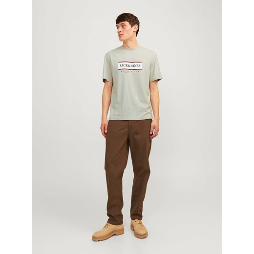 Jack &amp; Jones Koszulka w kolorze szarobrązowym ze sklepu Limango Polska w kategorii T-shirty męskie - zdjęcie 186675112