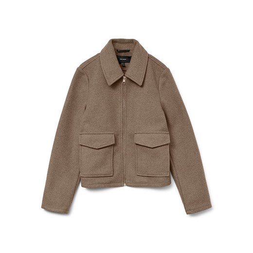 Vero Moda Kurtka przejściowa w kolorze jasnobrązowym ze sklepu Limango Polska w kategorii Kurtki damskie - zdjęcie 186675304