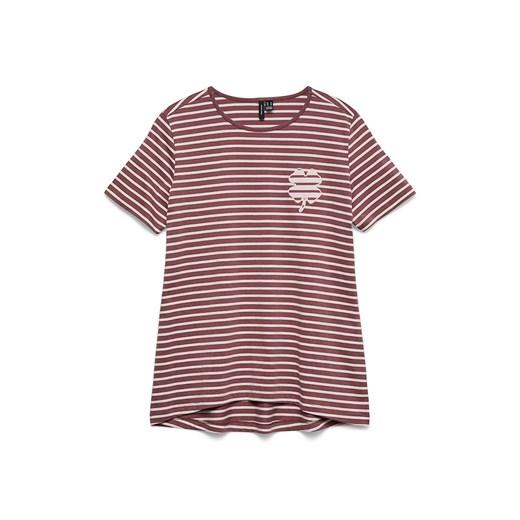 Vero Moda Koszulka w kolorze bordowym ze sklepu Limango Polska w kategorii Bluzki damskie - zdjęcie 186675323