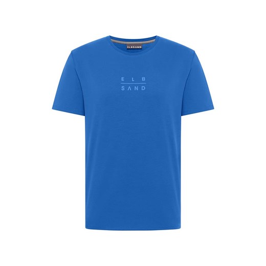 ELBSAND Koszulka &quot;Torben&quot; w kolorze niebieskim ze sklepu Limango Polska w kategorii T-shirty męskie - zdjęcie 186675354
