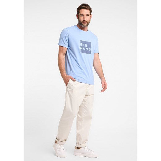 ELBSAND Koszulka &quot;Timu&quot; w kolorze niebieskim ze sklepu Limango Polska w kategorii T-shirty męskie - zdjęcie 186675382