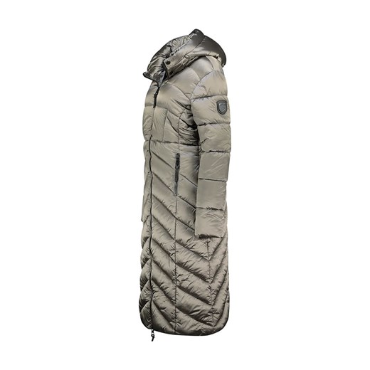 Geographical Norway Płaszcz zimowy "Blanche" w kolorze szarym Geographical Norway XL wyprzedaż Limango Polska