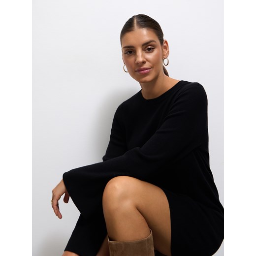 Mohito - Trapezowa sukienka mini - czarny ze sklepu Mohito w kategorii Sukienki - zdjęcie 186676954