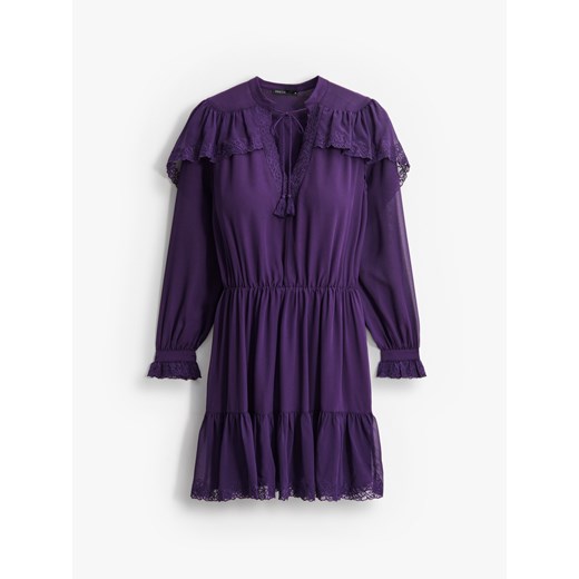 Mohito - Sukienka mini - ciemny fiolet ze sklepu Mohito w kategorii Sukienki - zdjęcie 186677033