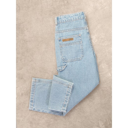 Reserved - Jeansy baggy - niebieski ze sklepu Reserved w kategorii Spodnie chłopięce - zdjęcie 186677504