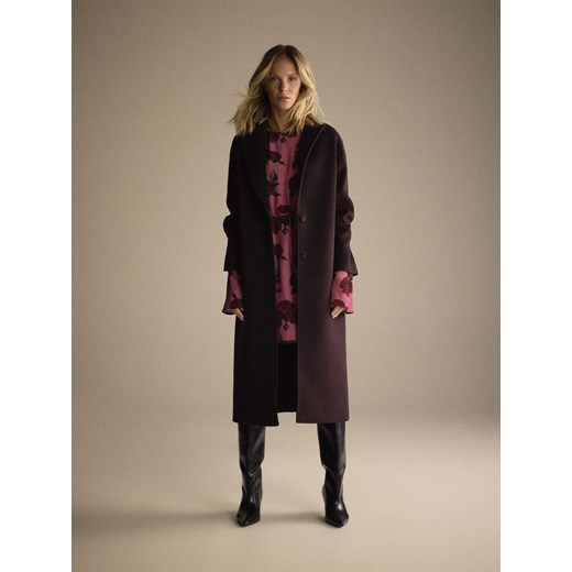 Reserved - Sukienka w róże - brudny róż ze sklepu Reserved w kategorii Sukienki - zdjęcie 186677612