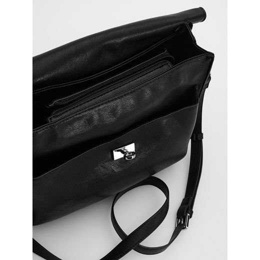 Reserved - Torebka z zawieszką - czarny Reserved ONE SIZE Reserved
