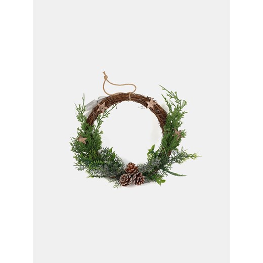 Sinsay - Świąteczny wieniec dekoracyjny - wielobarwny Sinsay One Size Sinsay