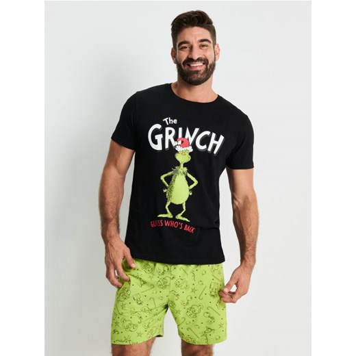 Sinsay - Dwucześciowa piżama Grinch - wielobarwny ze sklepu Sinsay w kategorii Piżamy męskie - zdjęcie 186679464