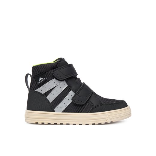 Trzewiki Naturino Piqui Vl Wp. 2019545-02-1A01 S Czarny ze sklepu eobuwie.pl w kategorii Buty zimowe dziecięce - zdjęcie 186679903