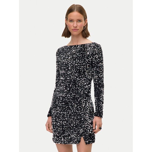 Vero Moda Sukienka koktajlowa Bella 10335717 Czarny Slim Fit ze sklepu MODIVO w kategorii Sukienki - zdjęcie 186680091