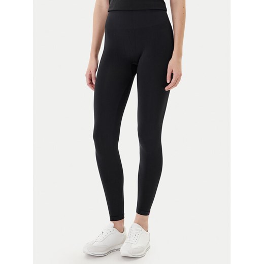 Calvin Klein Legginsy 701233681 Czarny Slim Fit ze sklepu MODIVO w kategorii Spodnie damskie - zdjęcie 186680140