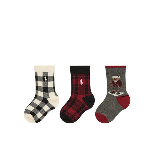 Polo Ralph Lauren Skarpety długie 442P03158001 Kolorowy ze sklepu MODIVO w kategorii Skarpetki dziecięce - zdjęcie 186680182