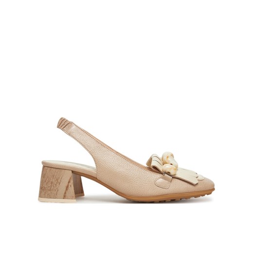 Hispanitas Czółenka Hanoi HV253945 Brązowy ze sklepu MODIVO w kategorii Sandały damskie - zdjęcie 186680203