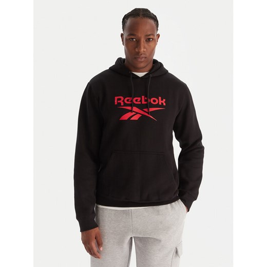 Reebok Bluza RK25152CCM Czarny Regular Fit ze sklepu MODIVO w kategorii Bluzy męskie - zdjęcie 186680223