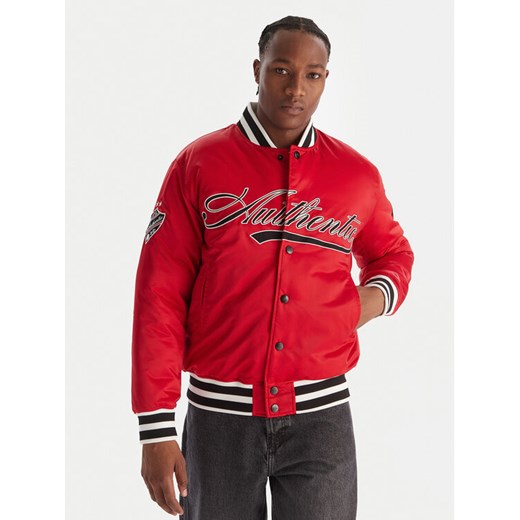 Kappa Kurtka bomber Olao 38223CW Czerwony Regular Fit ze sklepu MODIVO w kategorii Kurtki męskie - zdjęcie 186680232