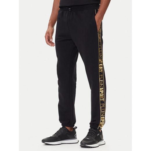 Plein Sport Spodnie dresowe PAEC MJT2602 STE003N Czarny Regular Fit Plein Sport L MODIVO