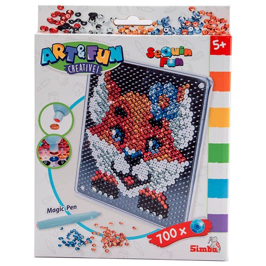Simba Zestaw kreatywny &quot;Sequin Fox&quot; - 5+ ze sklepu Limango Polska w kategorii Zabawki - zdjęcie 186682143