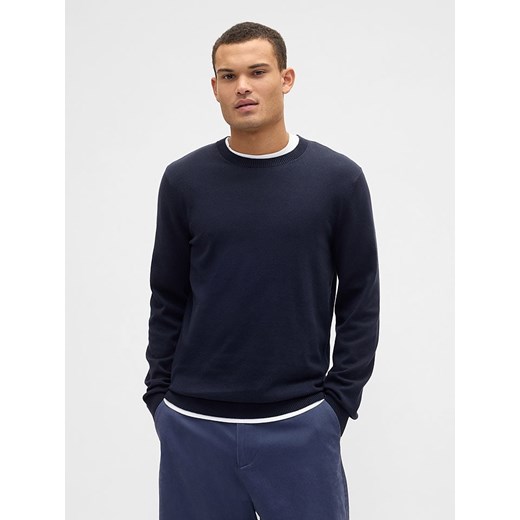 GAP Sweter w kolorze granatowym ze sklepu Limango Polska w kategorii Swetry męskie - zdjęcie 186682320