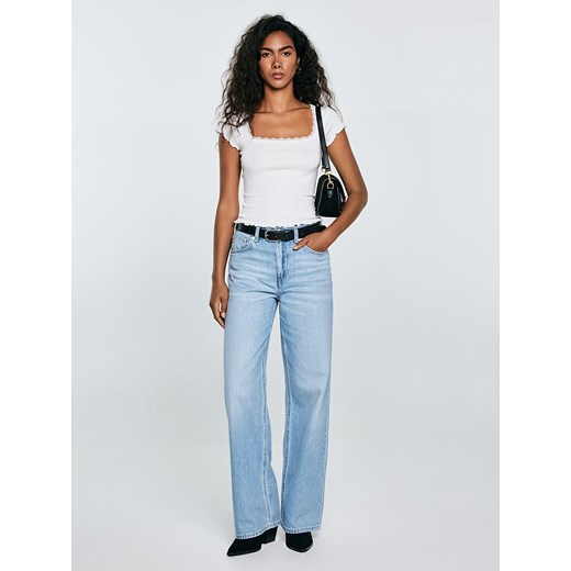 BIG STAR Koszulka &quot;Madlena&quot; w kolorze białym M okazja Limango Polska