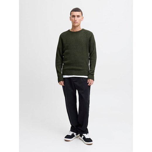 Jack &amp; Jones Sweter w kolorze khaki ze sklepu Limango Polska w kategorii Swetry męskie - zdjęcie 186682591