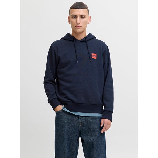 Jack &amp; Jones Bluza w kolorze granatowym ze sklepu Limango Polska w kategorii Bluzy męskie - zdjęcie 186682701