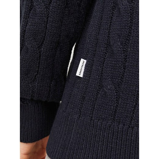 Jack &amp; Jones Sweter w kolorze granatowym Jack & Jones M okazyjna cena Limango Polska