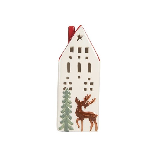 Clayre & Eef Dekoracja LED w kolorze biało-czerwonym - 7 x 19 x 6 cm - id: 17776151 - marki Limango Polska - 186682754 Clayre & Eef Dekoracja LED w kolorze biało-czerwonym - 7 x 19 x 6 cm ze sklepu Limango Polska w kategorii Dekoracje - zdjęcie 186682754