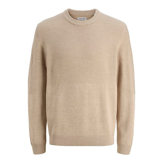 Jack &amp; Jones Sweter w kolorze beżowym ze sklepu Limango Polska w kategorii Swetry męskie - zdjęcie 186682800