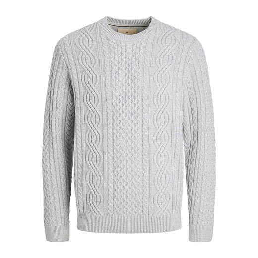 Jack &amp; Jones Sweter w kolorze szarym ze sklepu Limango Polska w kategorii Swetry męskie - zdjęcie 186682924