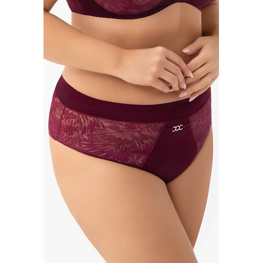 Figi Gorsenia K957 Mila bordo ze sklepu kontri.pl w kategorii Majtki damskie - zdjęcie 186684050