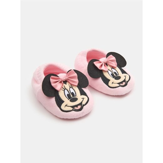 Sinsay - Kapcie z elementami 3D Minnie Mouse - różowy - id: 274EY-03X - marki Sinsay - 186684751 Sinsay - Kapcie z elementami 3D Minnie Mouse - różowy ze sklepu Sinsay w kategorii Kapcie dziecięce - zdjęcie 186684751