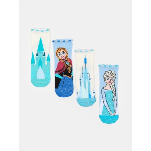 Sinsay - Skarpetki 4 pack Frozen - wielobarwny - id: 884FZ-MLC - marki Sinsay - 186684790 Sinsay - Skarpetki 4 pack Frozen - wielobarwny ze sklepu Sinsay w kategorii Skarpetki dziecięce - zdjęcie 186684790