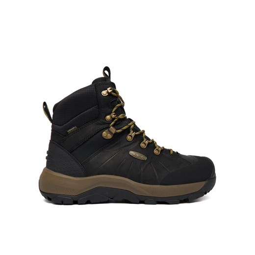 Trekkingi Keen Revel IV Mid Polar 1031021 Czarny ze sklepu eobuwie.pl w kategorii Buty trekkingowe męskie - zdjęcie 186685031